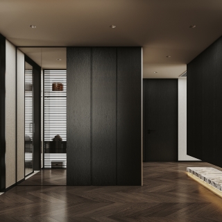 现代-衣帽间特写2