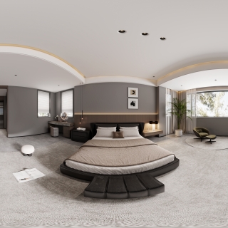 意式二楼主卧全景