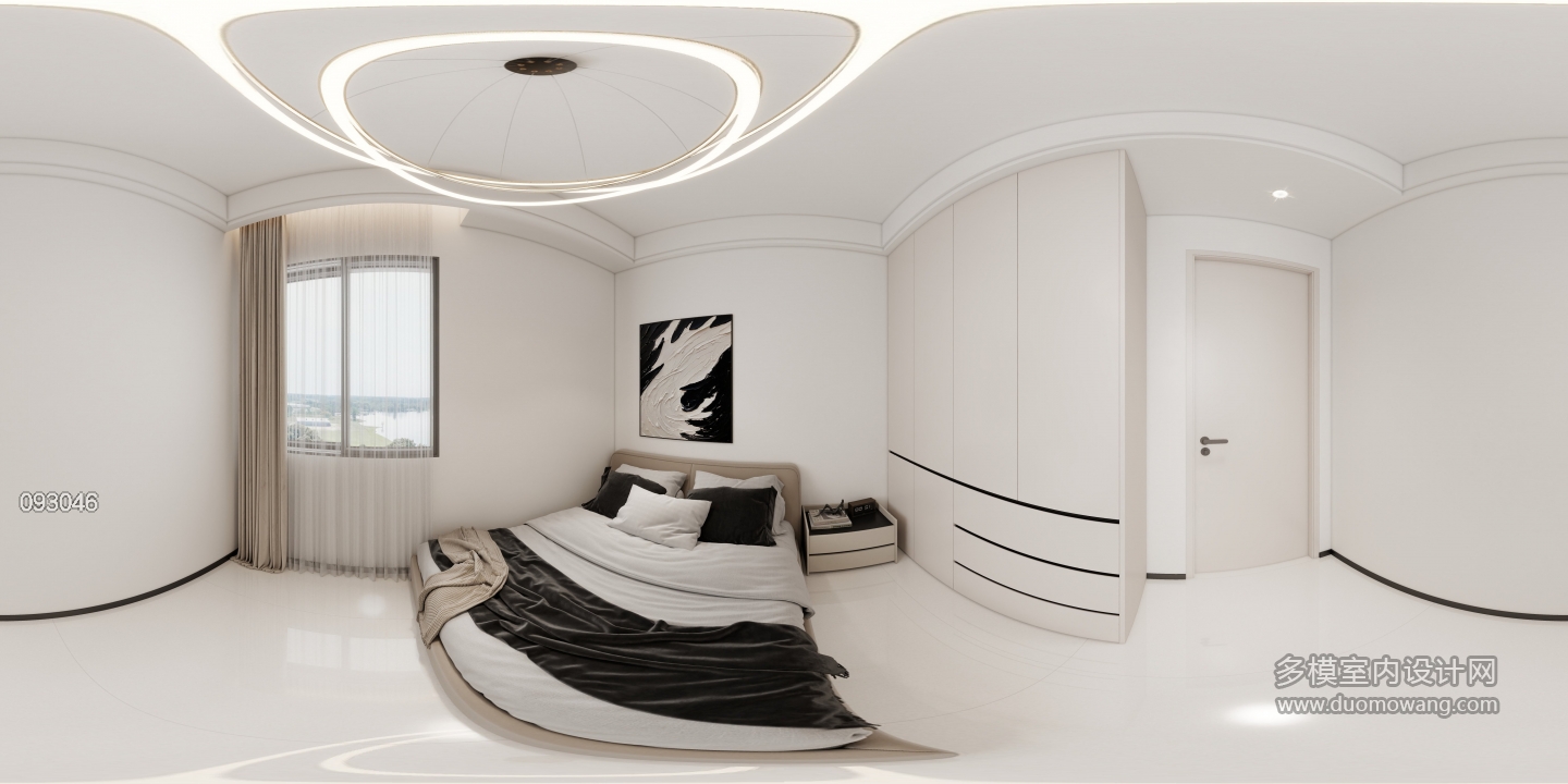 现代卧室2