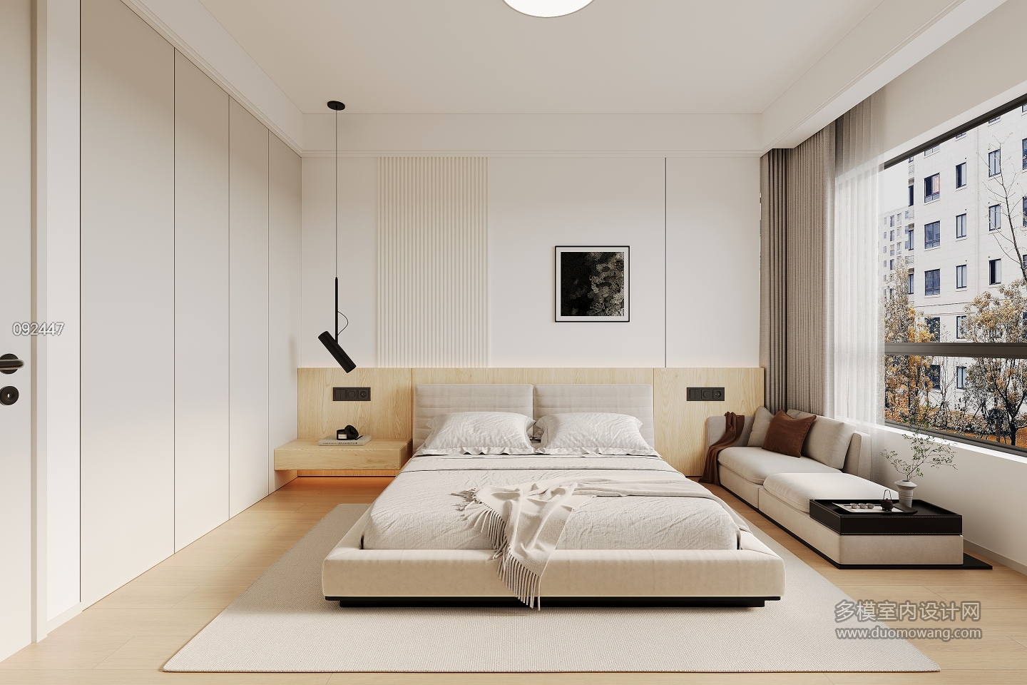 现代主卧单张