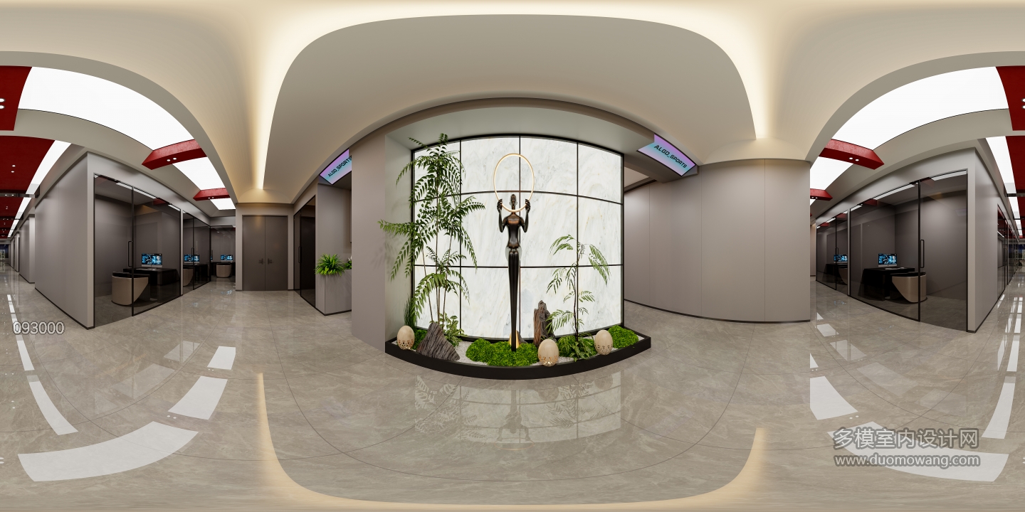 现代龙兴网咖全景四