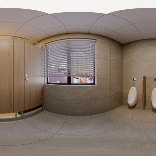 现代公共卫生间