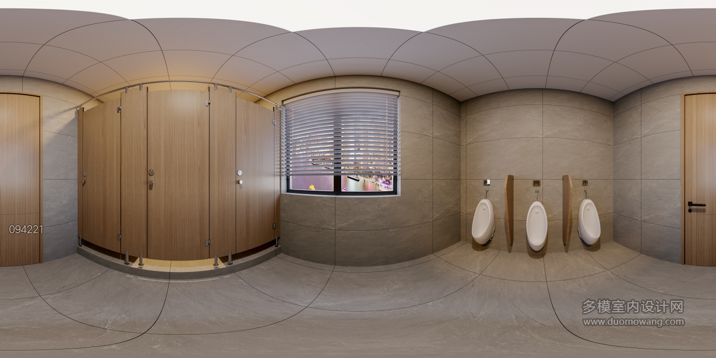 现代公共卫生间