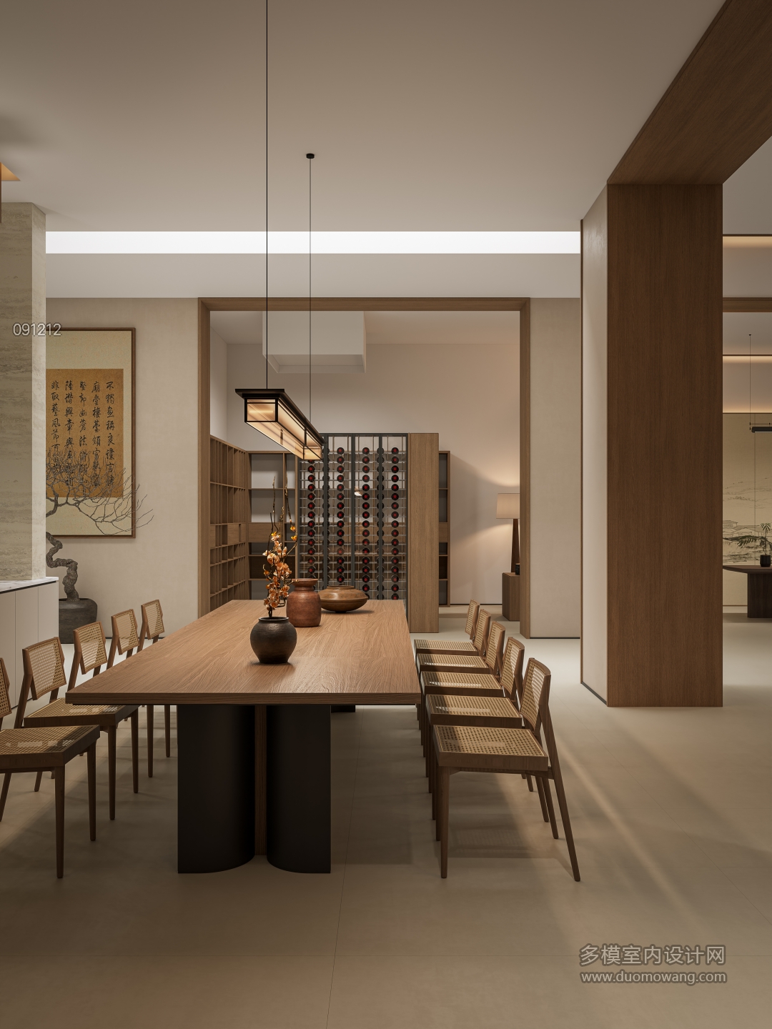 新中式地下室 (5)