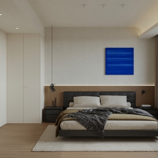 现代 主卧 单张