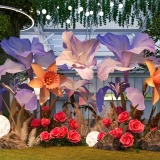 现代森林景观单张3