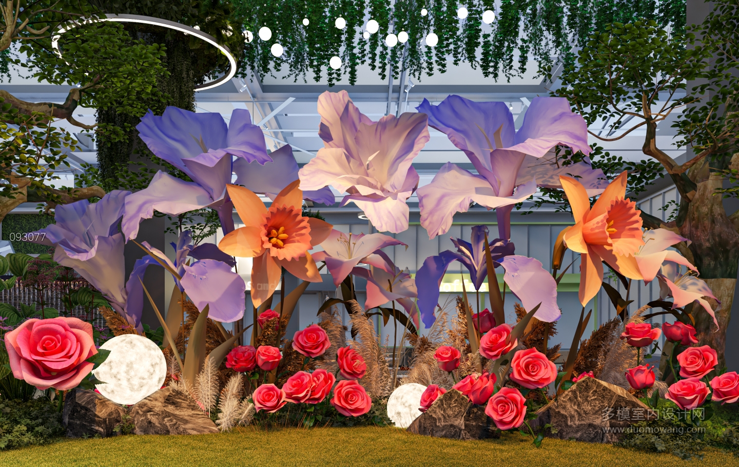 现代森林景观单张3