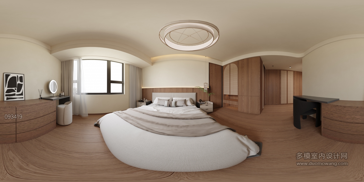 客餐厅+书房_主卧全景_0000