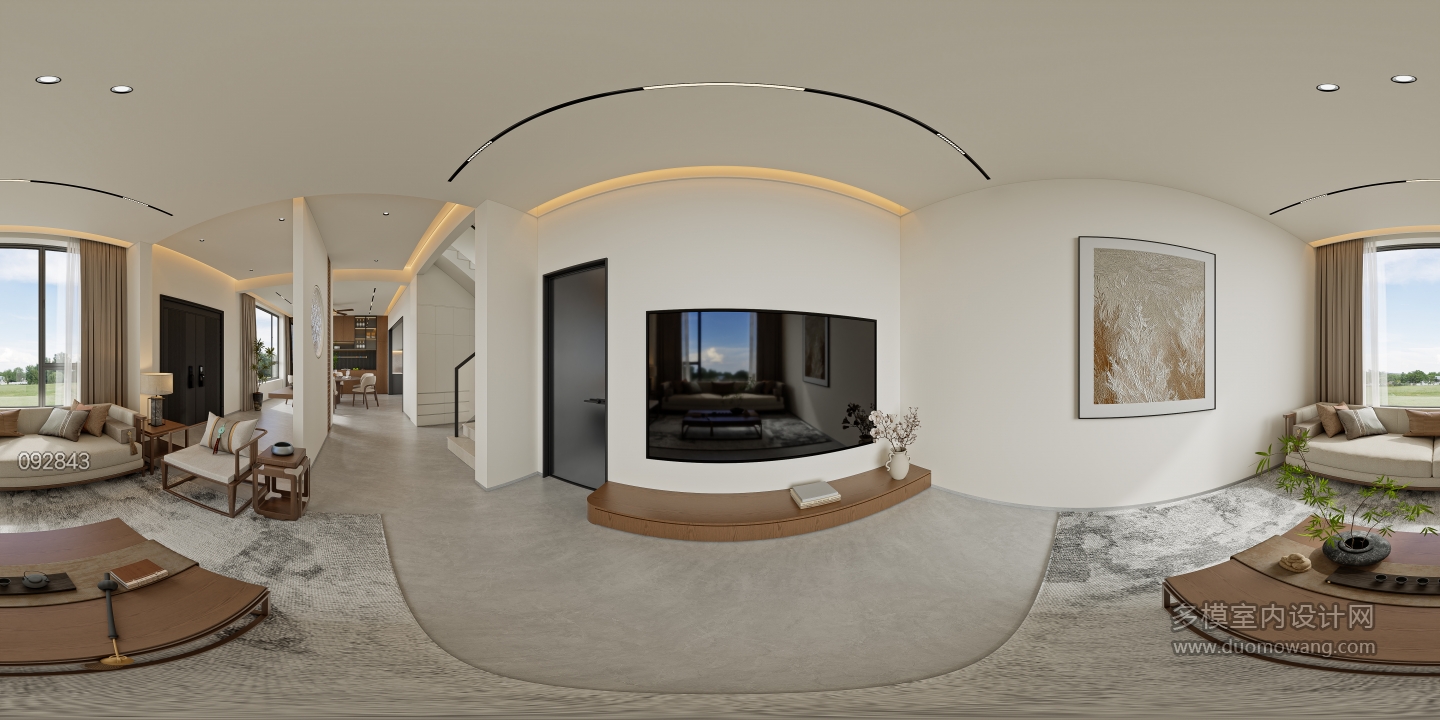 西阳自建房_一层客厅