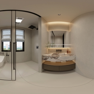 现代三楼主卫360