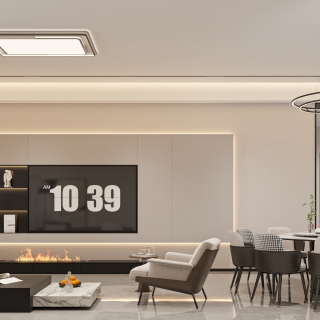 现代1 楼电视背景