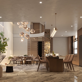 现代餐厅特写 拷贝