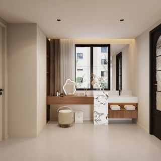 7现代中古风衣帽间单张