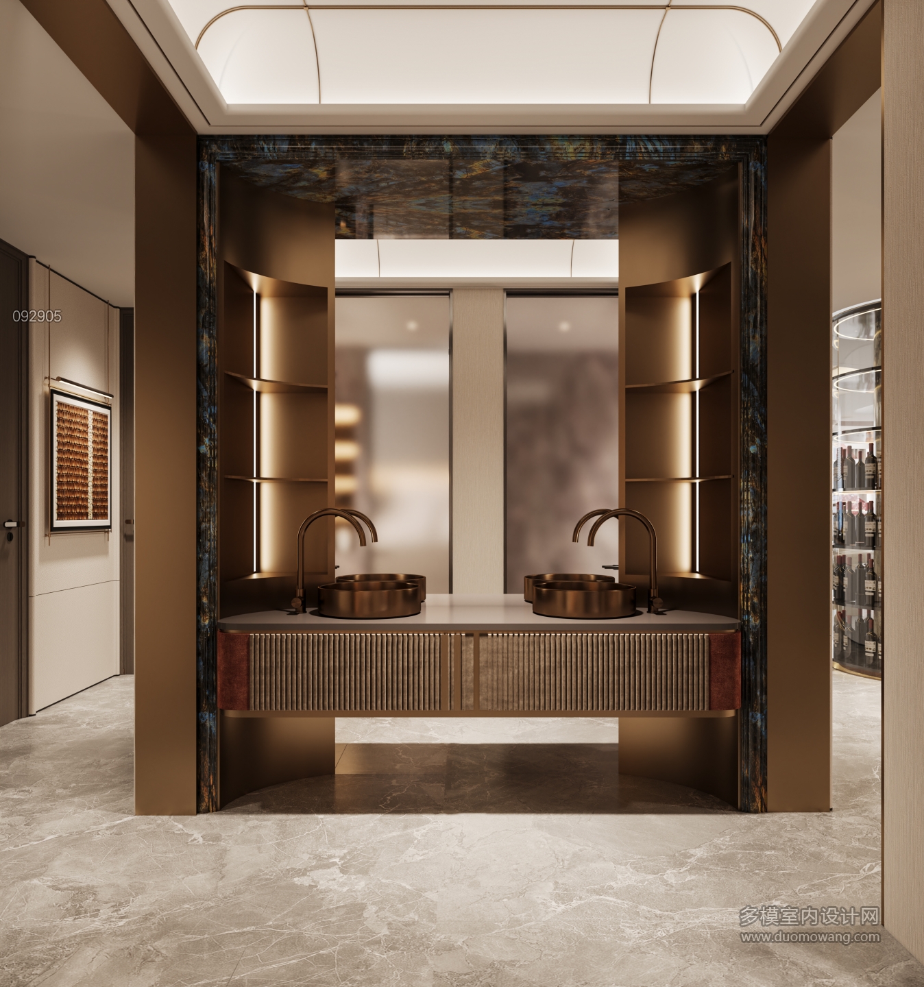 现代客餐厅_公共干区