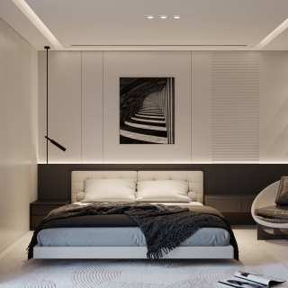 现代卧室静态
