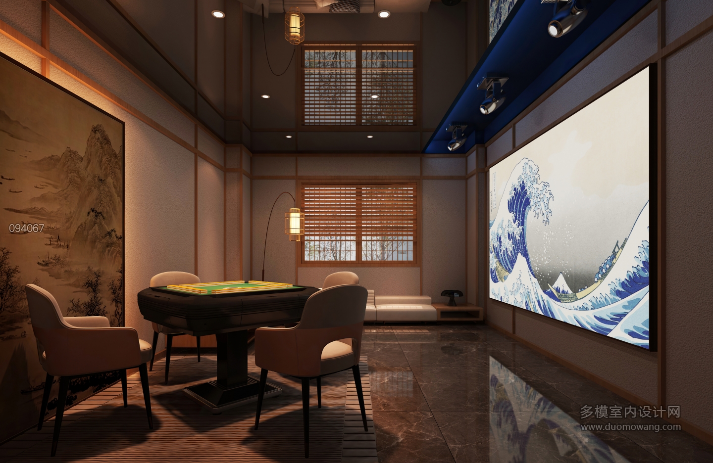 日式民宿娱乐室 (1)