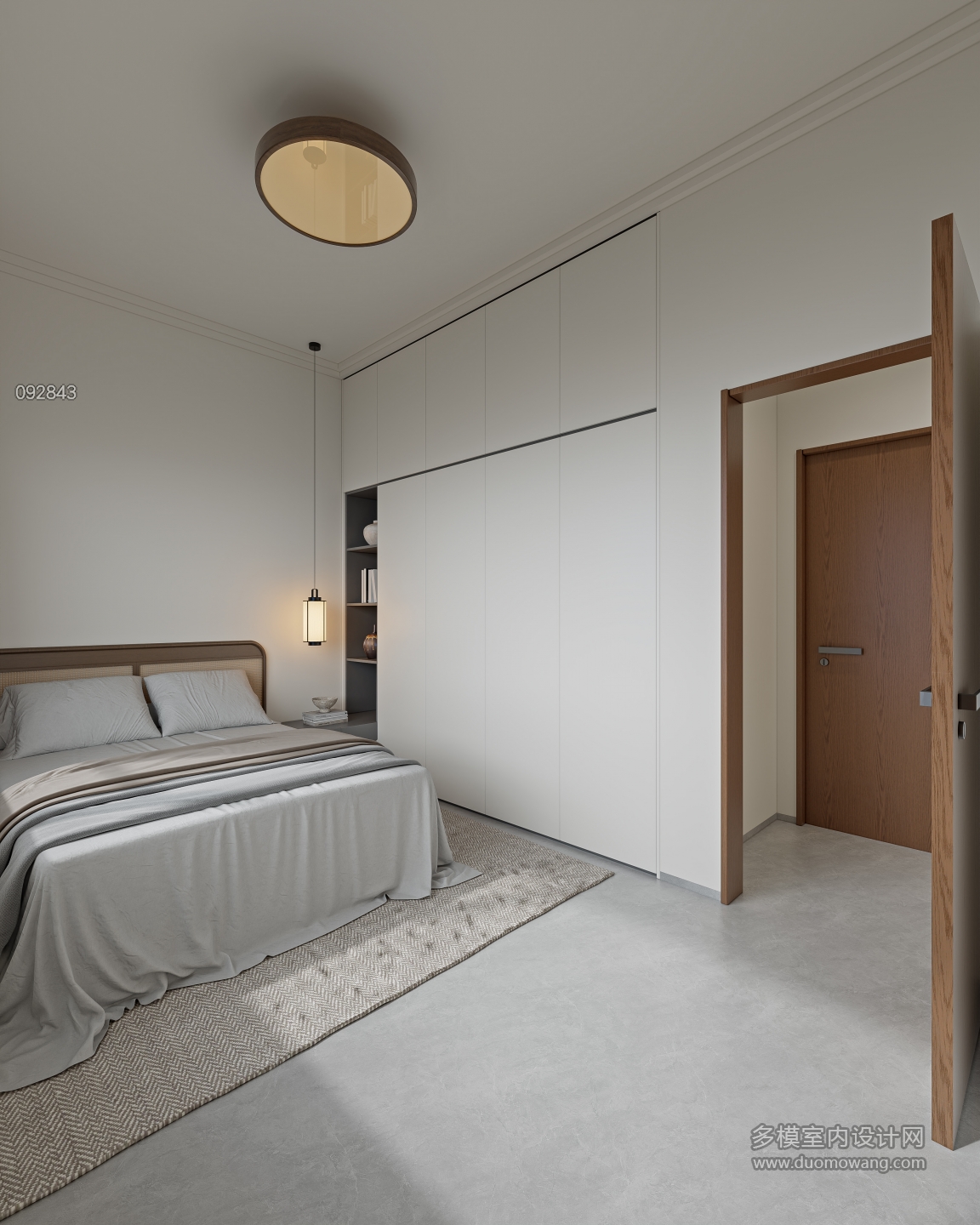 西阳自建房_二层卧室2-001