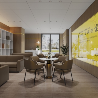 现代售楼处展厅