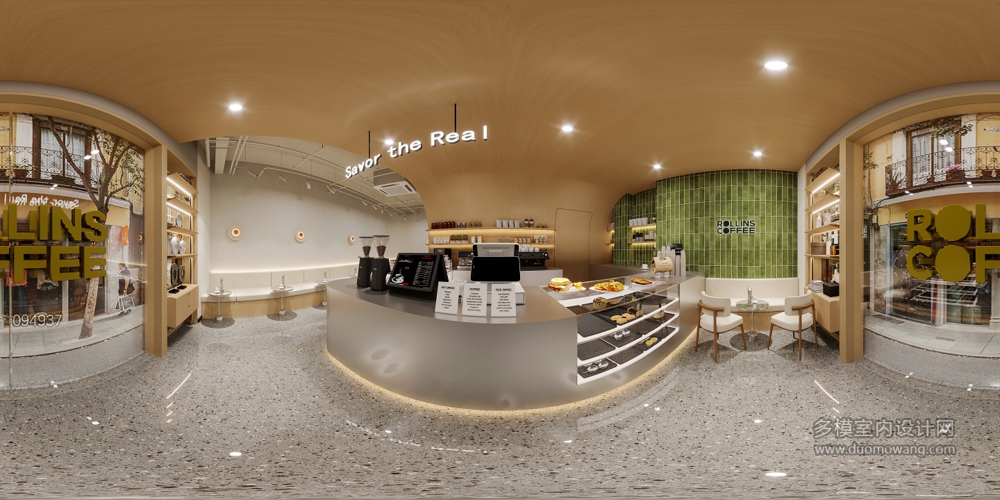 林工咖啡店_360_互动式灯光混合