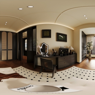 中古衣帽间全景