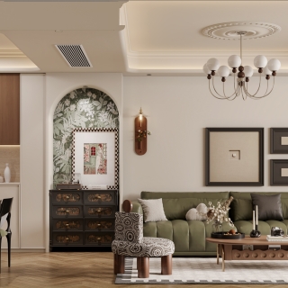 法式中古沙发面