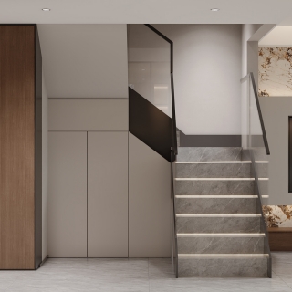 意式一楼电视特写