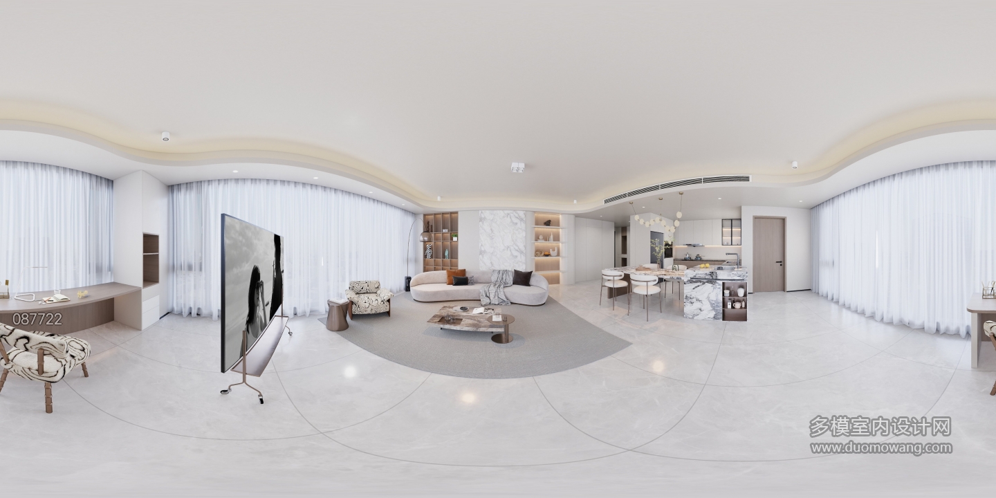 现代轻奢客餐厅1