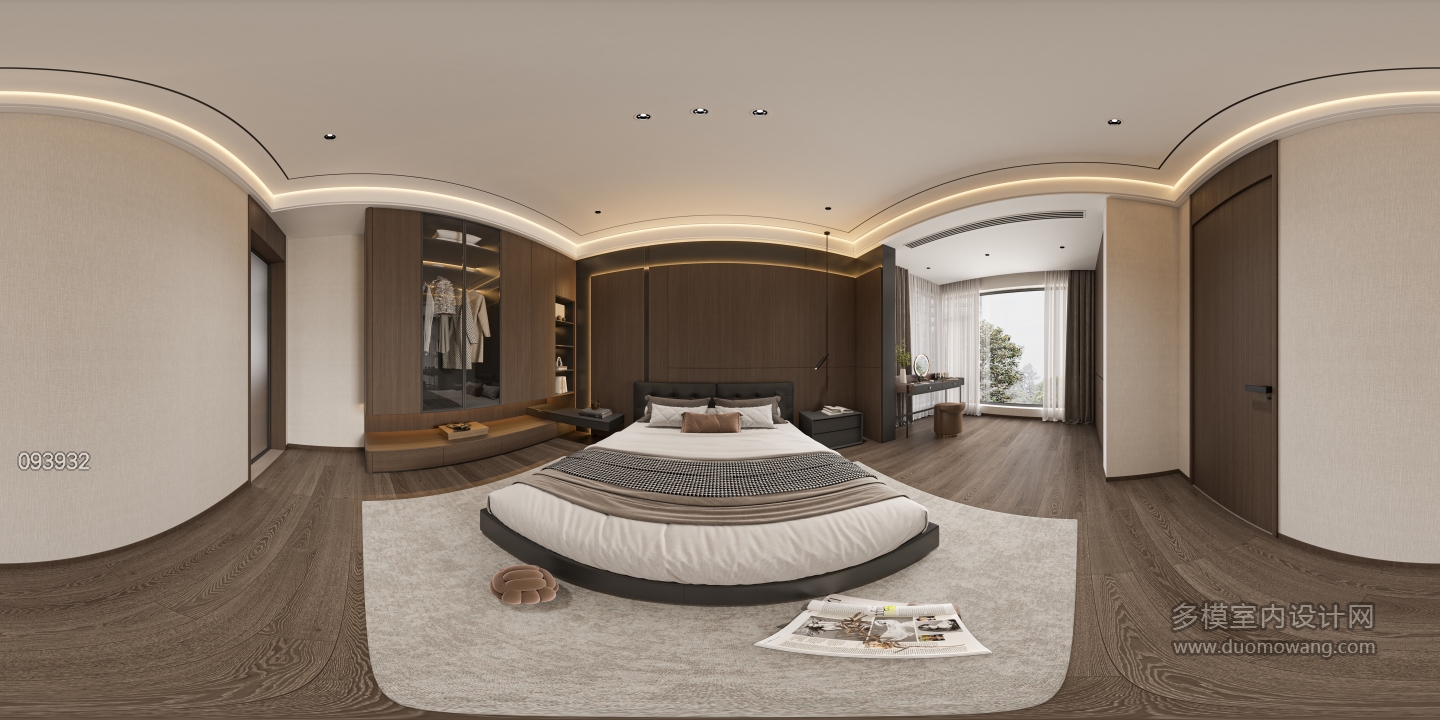 现代二楼次卧 360