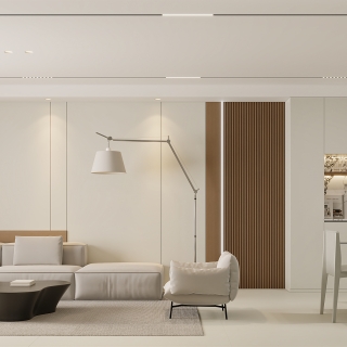 现代沙发背景特写