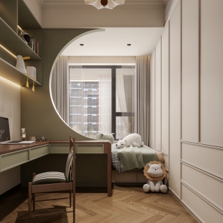 法式中古儿童房