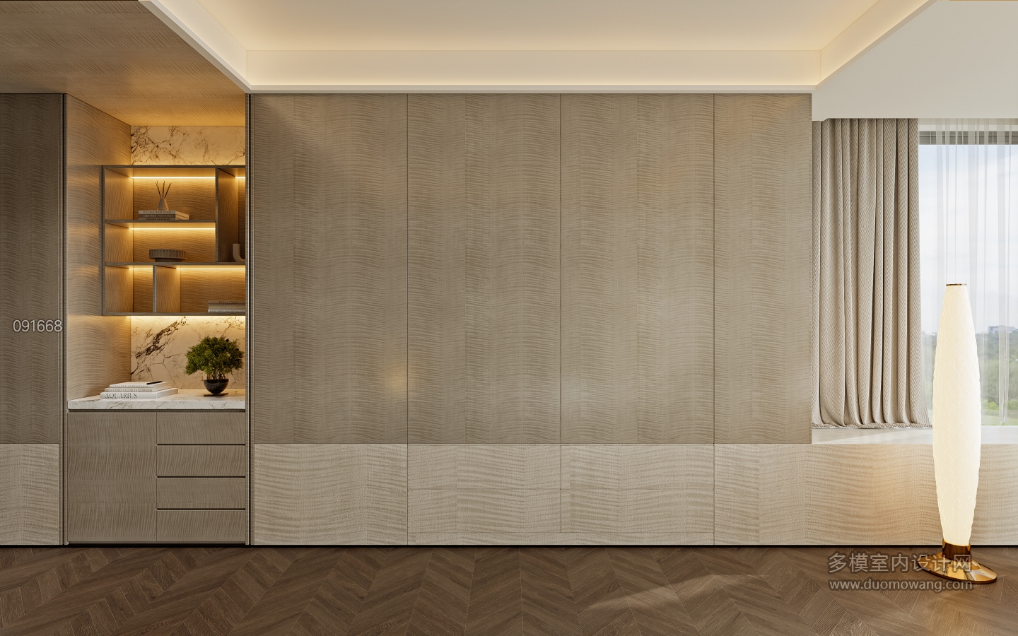 晓风印翠115_主卧室002