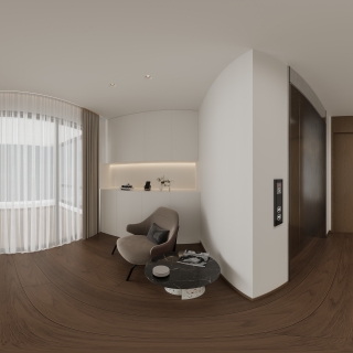 四层会客厅全景