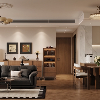 中古风沙发背景