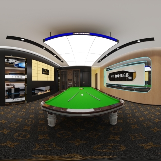 现代台球KTV包厢全景1-1