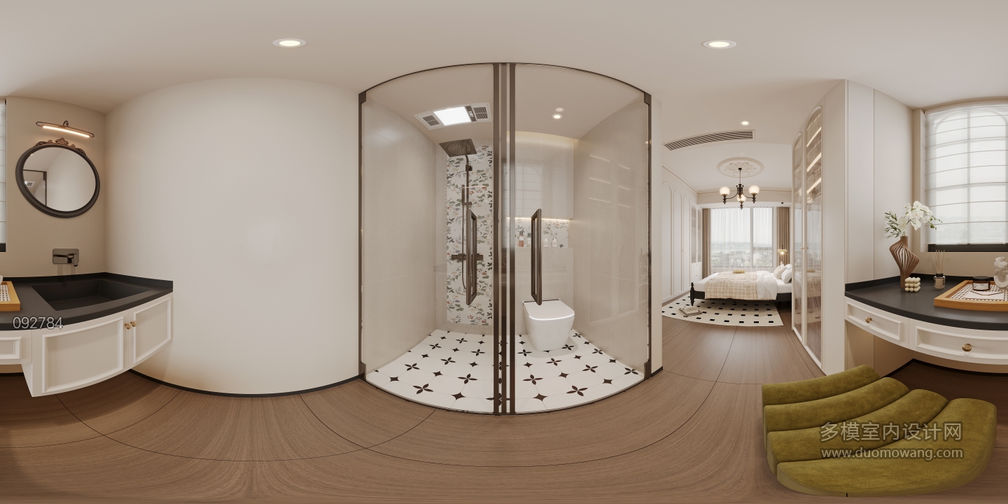 法式中古风主卫