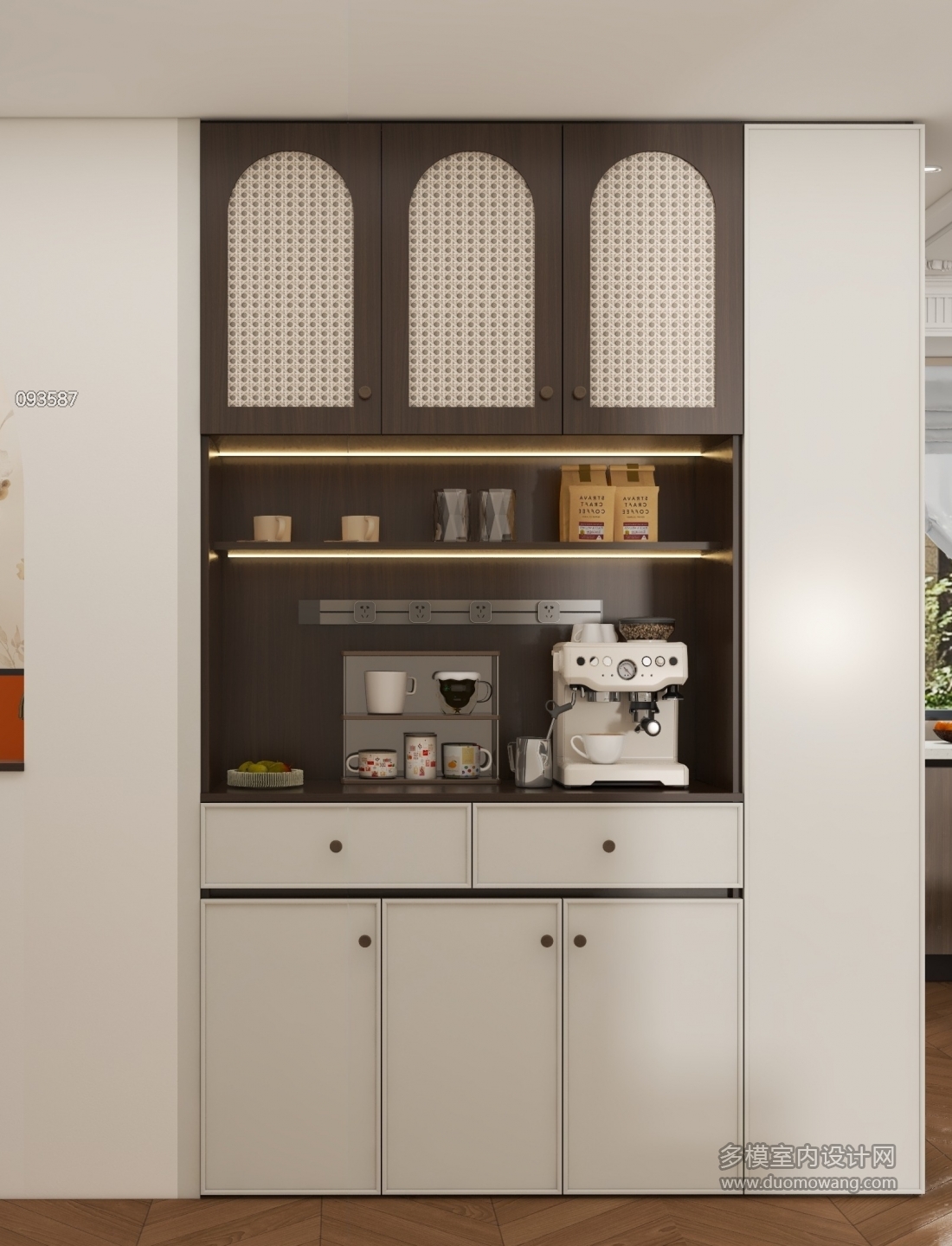 法式客厅过道柜