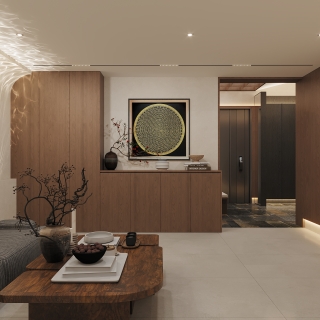 负二层客厅视角2