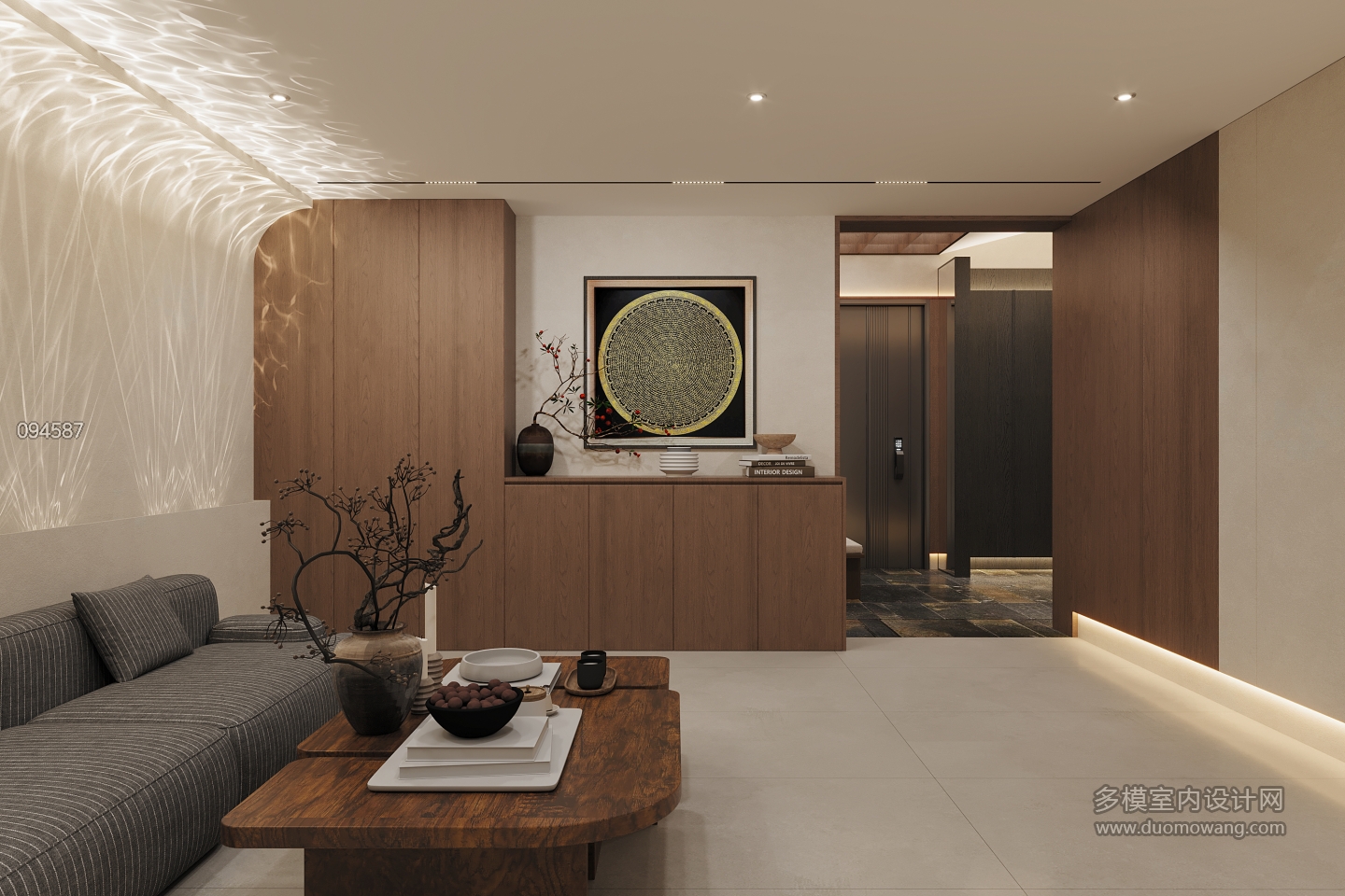 负二层客厅视角2