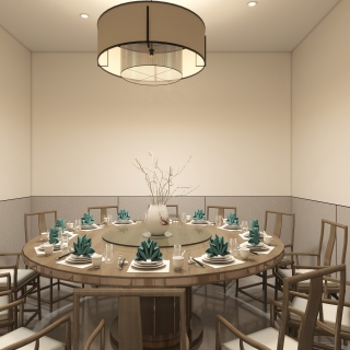 新中式-餐厅包间