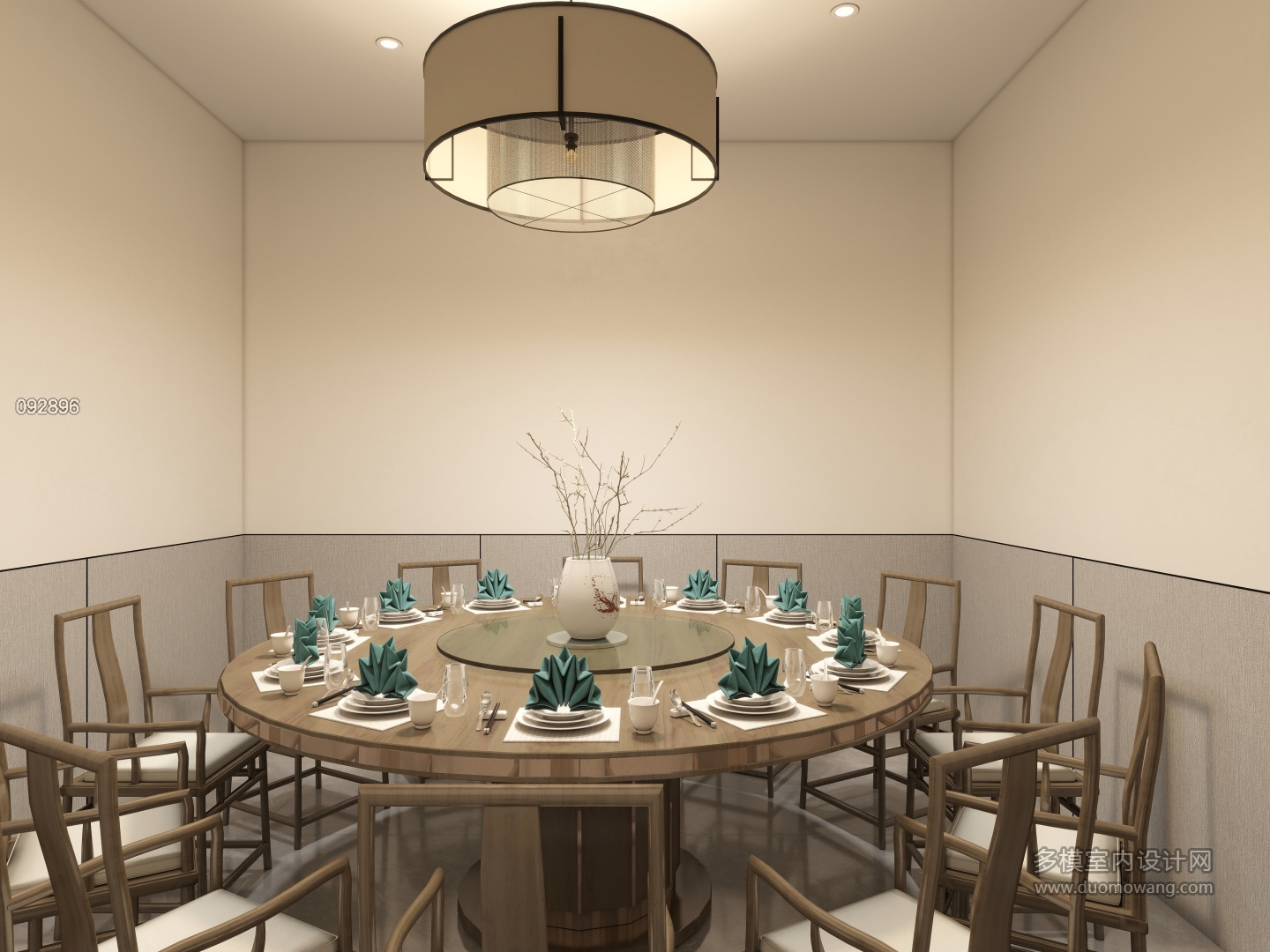 新中式-餐厅包间