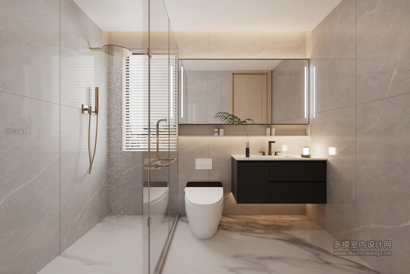 现代一楼主卫单张