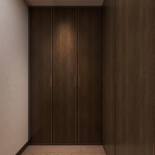 新中式 主卧 衣帽间 1