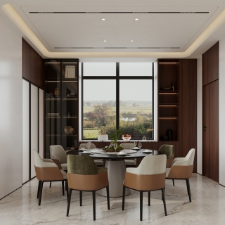 现代 餐厅 单张