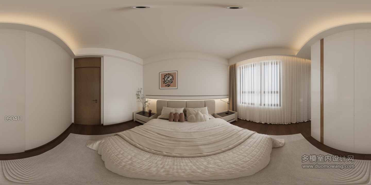 三层小女孩房全景