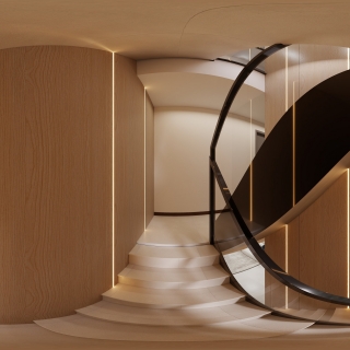 新中式二楼楼梯1