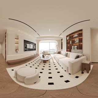 现代中古风客餐厅