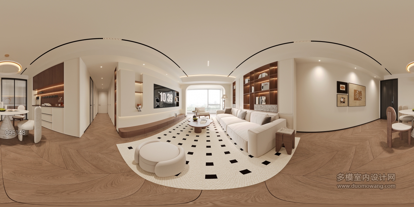 现代中古风客餐厅