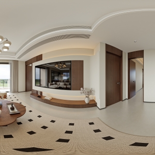 傅总自建房_二层客厅