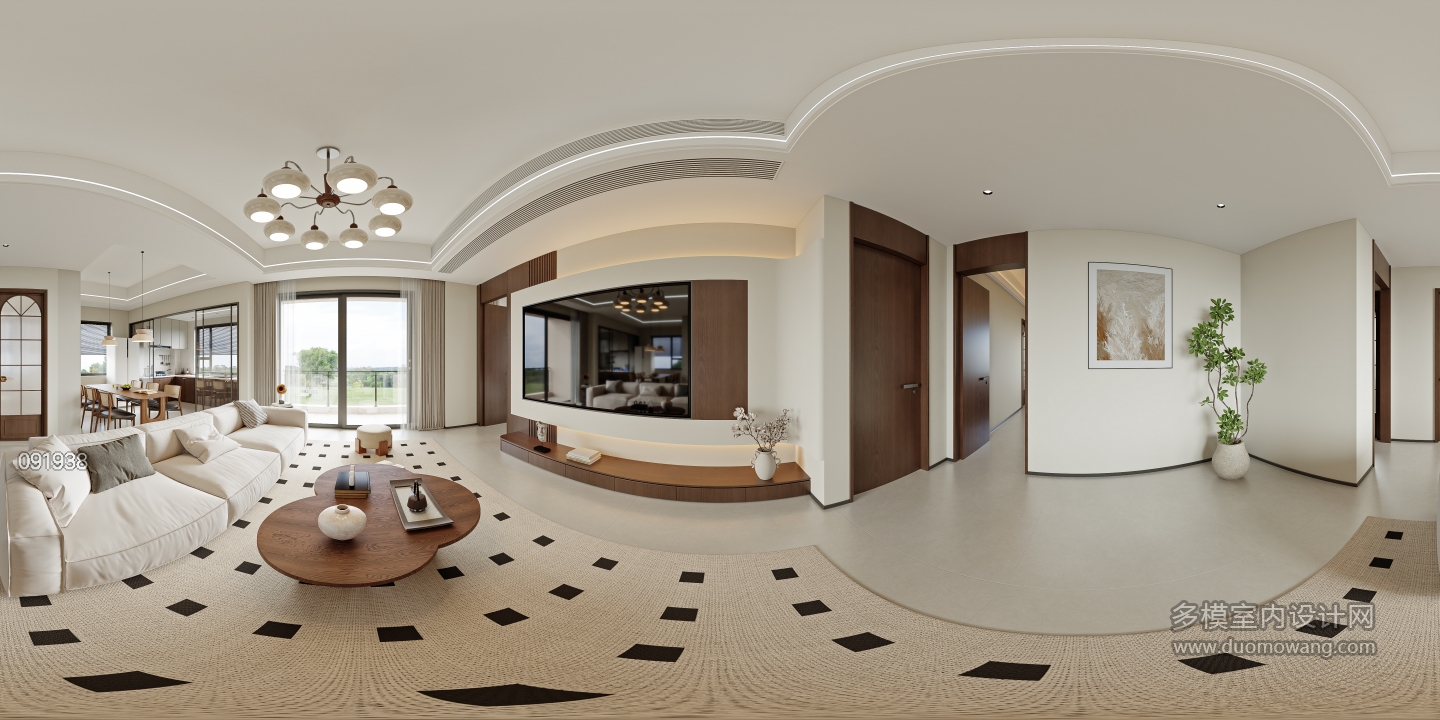 傅总自建房_二层客厅