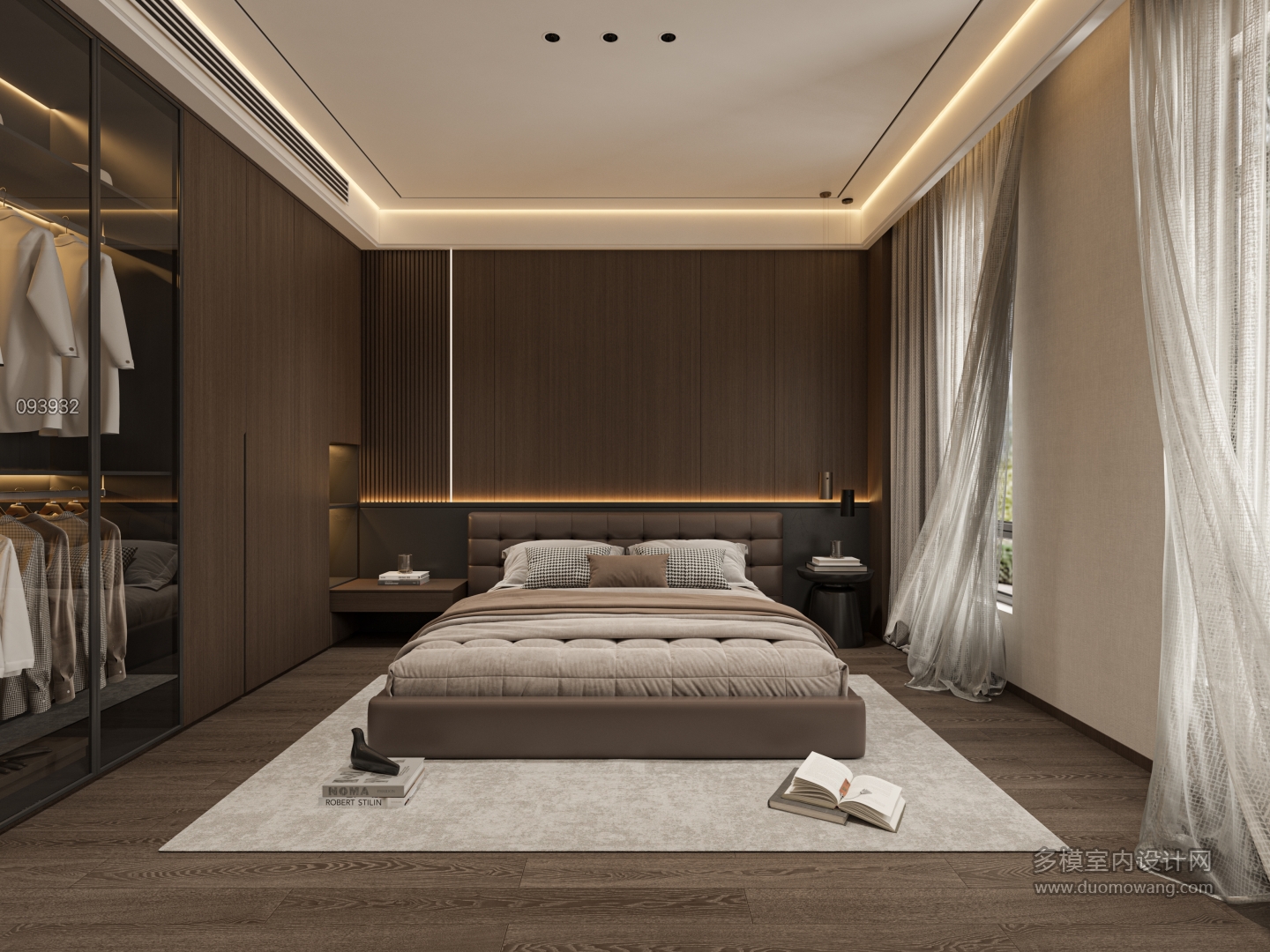 现代一楼卧室二